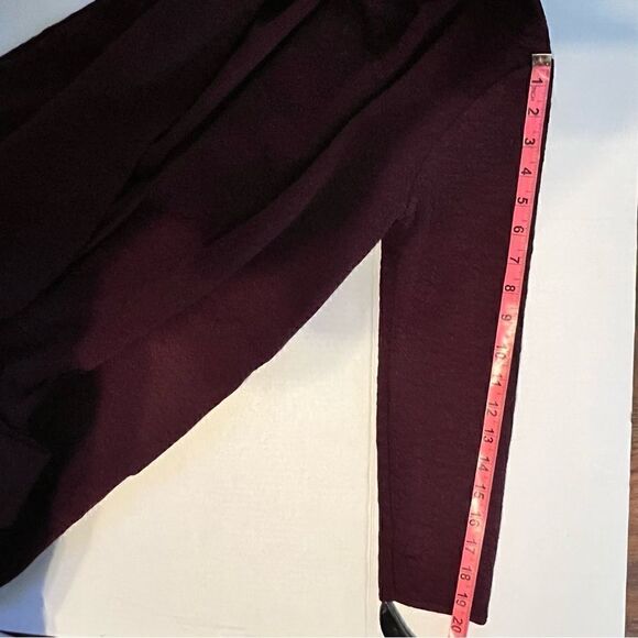 Philosophy Long Cardigan Sweater Plum Small - Picture 8 of 11